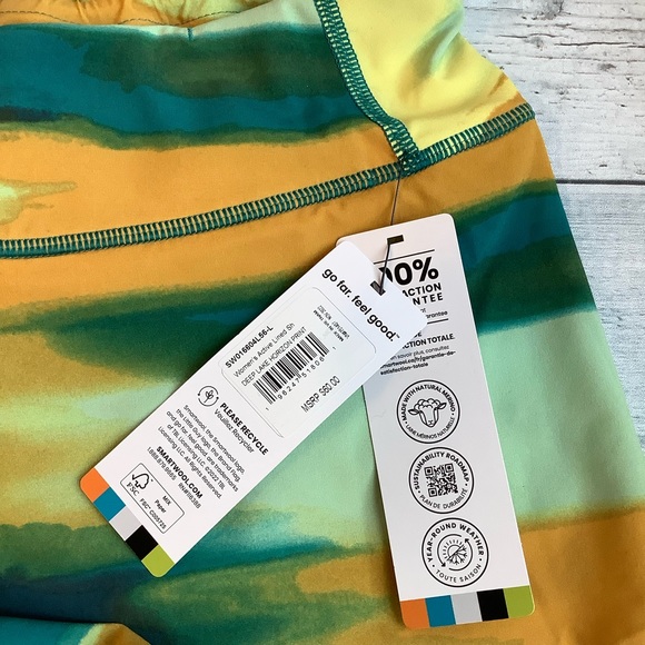 SmartWool Merino Sport Shorts - Merino Wool, Built-In Briefs - Picture 7 of 8